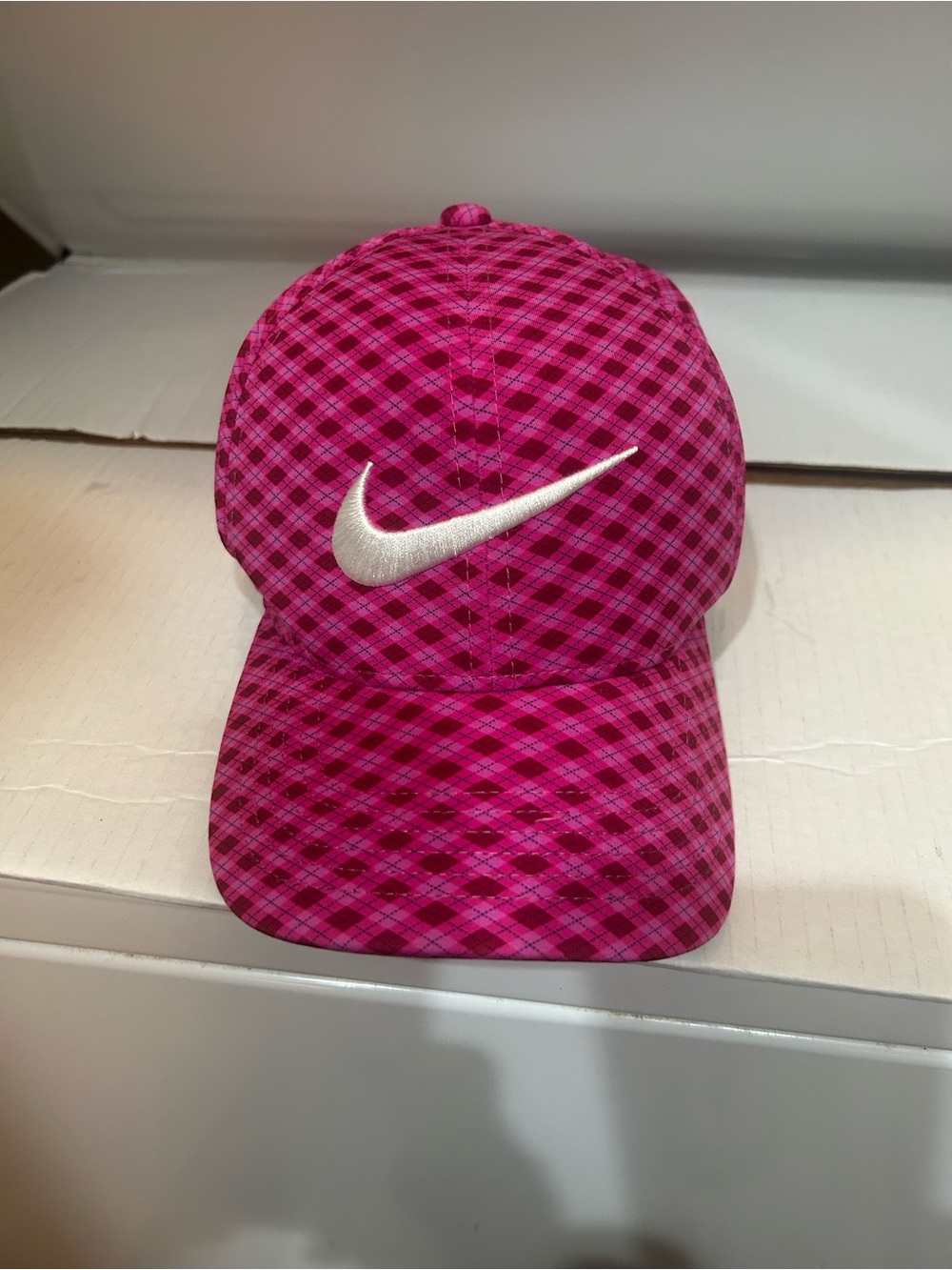 Nike Aerobill Classic 99 Pink Patterned Swoosh Baseball Cap